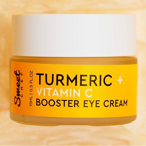 From Sweet Chef, User-LOVED Tumeric & Vitamin C eye boosting cream! New in Box! - Picture 2 of 5